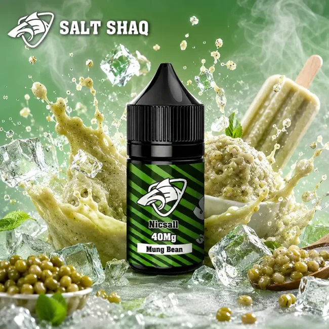 SALT SHAQ 鯊克綠豆菸油 Mung Bean 30mL 40mg 尼古丁鹽主圖