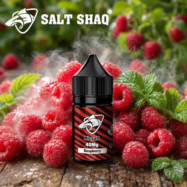 SALT SHAQ 鯊克覆盆子菸油 Raspberry 30mL 40mg SALT SHAQ 鯊克覆盆子菸油 Raspberry 30mL 40mg 尼古丁鹽主圖