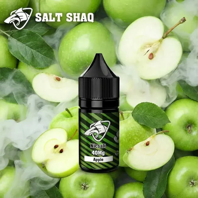 Salt Shaq 鯊克煙油 - 雙蘋果口味 Salt Shaq 鯊克煙油 雙蘋果 (Double Apple) - 30ml 紅綠蘋果 脆甜丁鹽