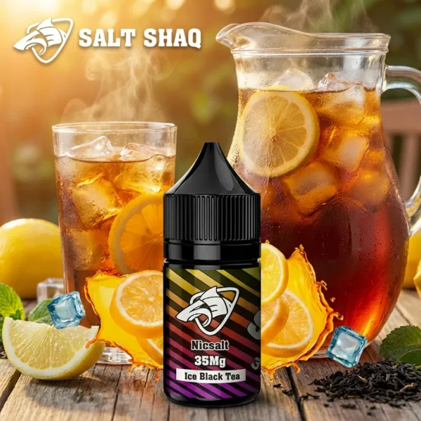 Salt Shaq 鯊克煙油 - 冰紅茶口味 Salt Shaq 鯊克煙油 冰紅茶 (Iced Black Tea) - 30ml 檸檬紅茶 國民飲料