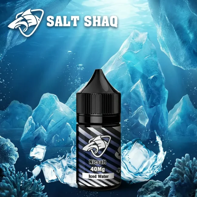 Salt Shaq 鯊克煙油 - 深海冰泉口味 Salt Shaq 鯊克煙油 深海冰泉 (Mineral Water Ice) - 30ml 海鹽檸檬 氣泡水