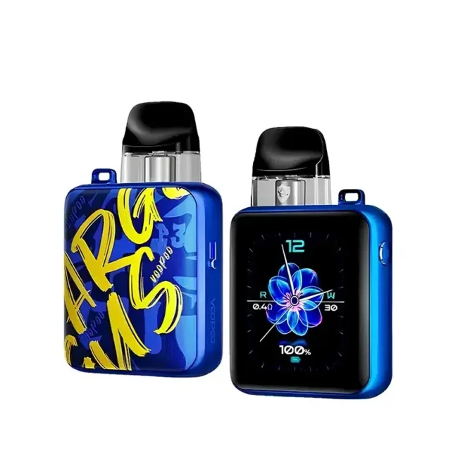 VOOPOO Argus P3 阿格斯 - 觸控螢幕小煙主機 (藍色) VOOPOO Argus P3 阿格斯 P3 電子煙主機(藍色塗鴉款),展示機身正面的智能觸控螢幕與背面的潮流 Graffiti 設計。具備功率調節與快速充電功能。